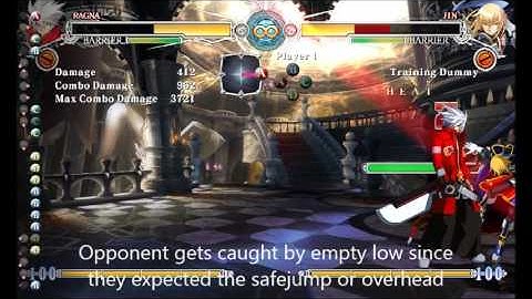 Blazblue Central Fiction - Ragna the Bloodedge 22C Oki loops Concept Revised