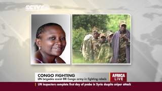 UN brigades assist DR Congo army to fight M23 rebels