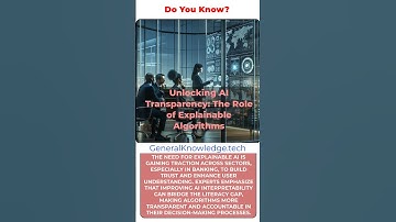 "Unlocking AI Transparency: Understanding the Importance of Explainable Algorithms"