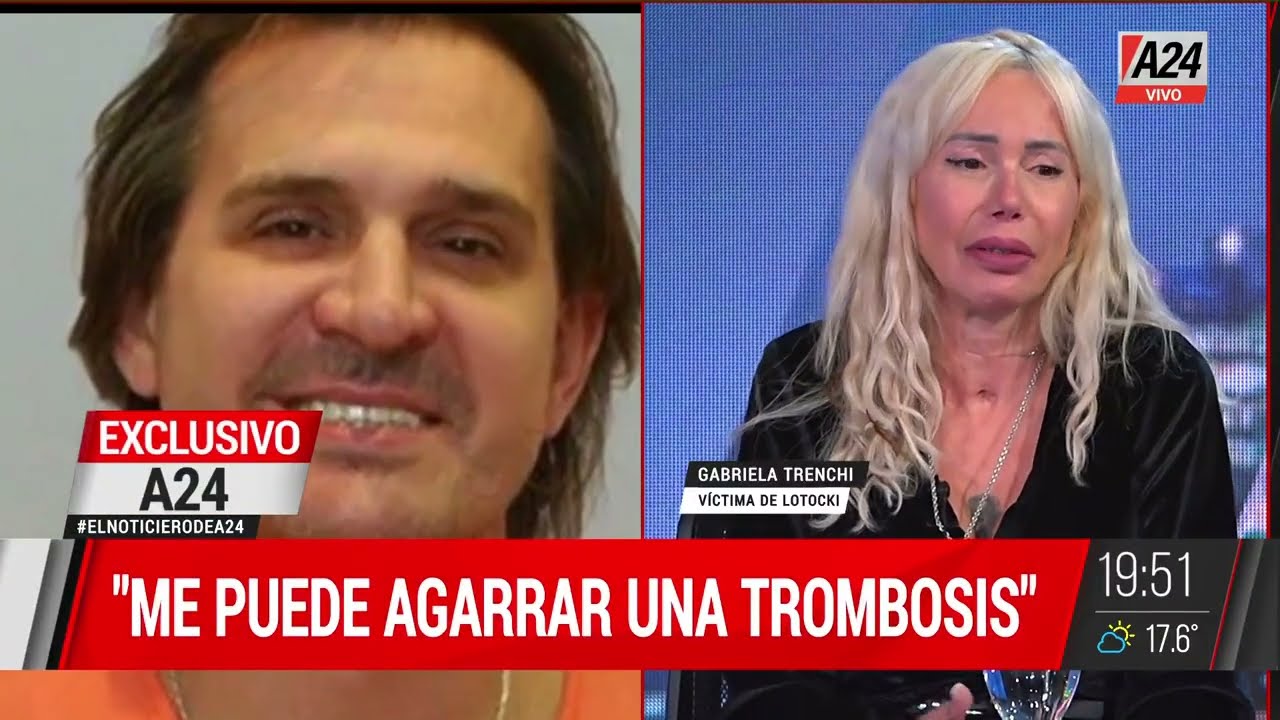 Exclusivo: habla víctima de Lotocki - Gabriela Trenchi en #ElNoticieroDeA24