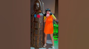 Squid Game in the crypt...🫣😮🦑 #pranks #squidgame