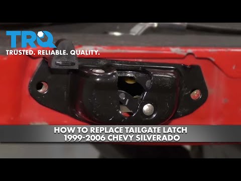 How to Replace Tailgate Latch 1999-06 Chevy Silverado