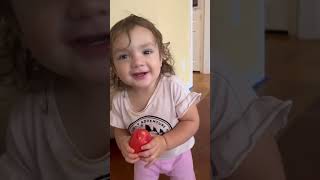 Tomato Apple, same difference #toddlers #tomato #apple #yummy