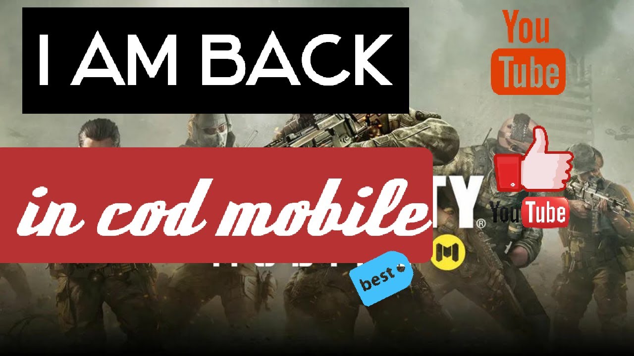 I am back in cod ( call of duty mobile) - YouTube