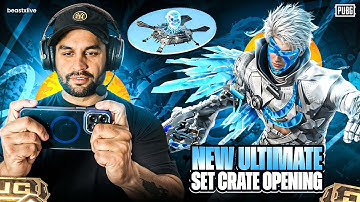 20000 Uc I Got Everything 😱 Cryonix Wraith Set Absolute Zero vector 🥵 Maxed Out || Lucky Spin Pubgm