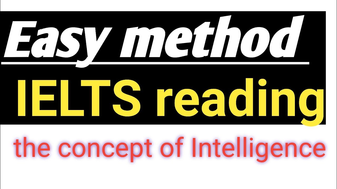 intelligence essay ielts