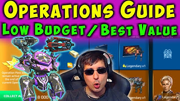 BEST VALUE - NEW Operation Pass Guide (Battle Pass) War Robots 5.3 WR