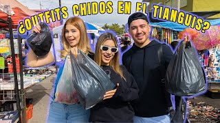 Buscando OUTIFITS CHIDOS en el TIANGUIS ¿LO CONSEGUIMOS? | Ana Emilia