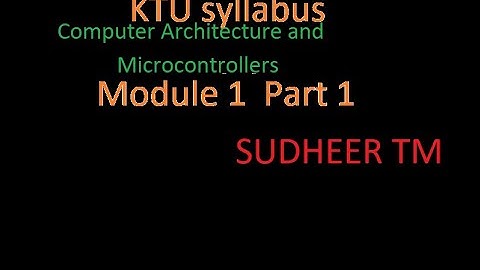 KTU Syllabus ECT 206 Computer architecture and microcontroller Module 1 Binary Multiplication algrm
