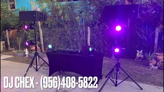 DJ Set Up | Birthday Party |  Brownsville, Texas | DJ Chex