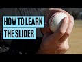 How to throw a slider explained simply