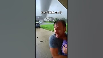 Dad Shields Daughter From Tornado