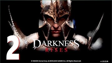 Darkness Rises Gameplay Android Part 2 |  Darkness Rises RPG Incrivel Para Android