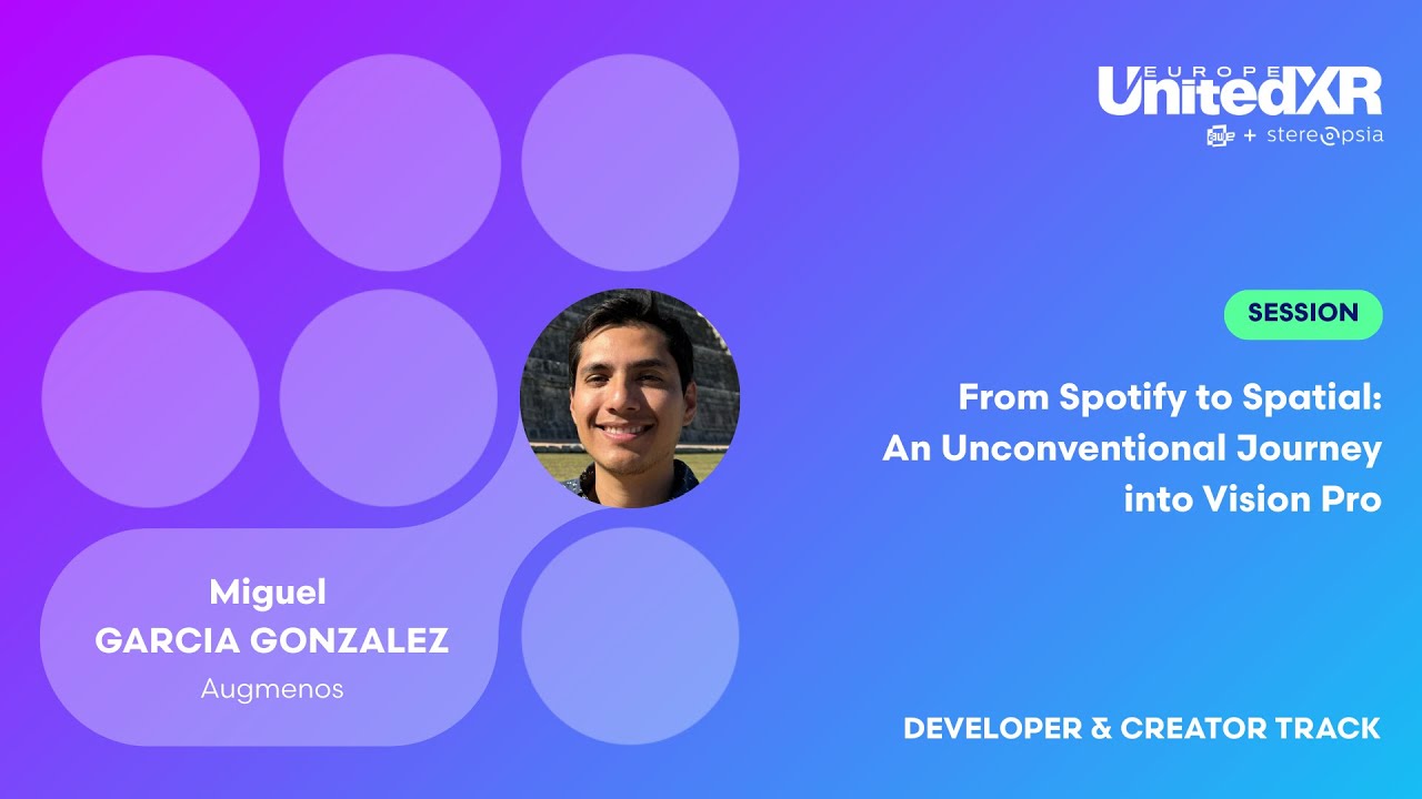 From Spotify to Spatial: An Unconventional Journey into Vision Pro with Miguel Garcia Gonzalez