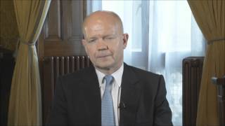 UK Foreign Secretary William Hague on UN Forum 2014