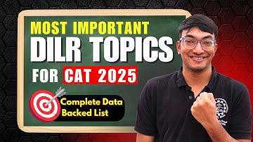 What DILR Topics Will Get You Ahead? CAT 2025|