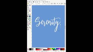 Inkscape Typography Hack: Fix Stroke Order for Perfect Text! ✍️ #inkscape #lettering #shorts