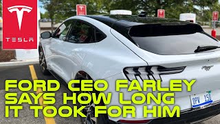 Ford CEO Farley says how long it took for him to think over Tesla deal