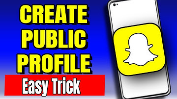 How To Create Public Profile On Snapchat (Android & IOS)  Latest Method