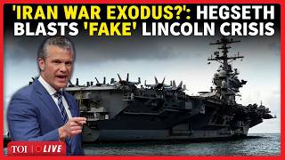 USS LINCOLN CRISIS ‘FAKE’? Hegseth Blasts Iran War Deaths; U.S. Troops ‘Not FLEEING Battlefield’