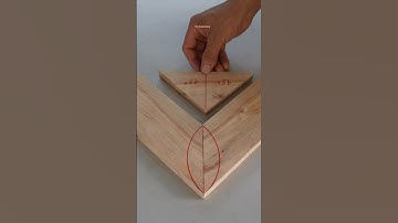 How to make a 90 degree right angle #tips #shorts #woodworking