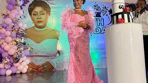 Nollywood actress Ngozi Ezeonu marked a major milestone as she celebrated her 60th birthday in style