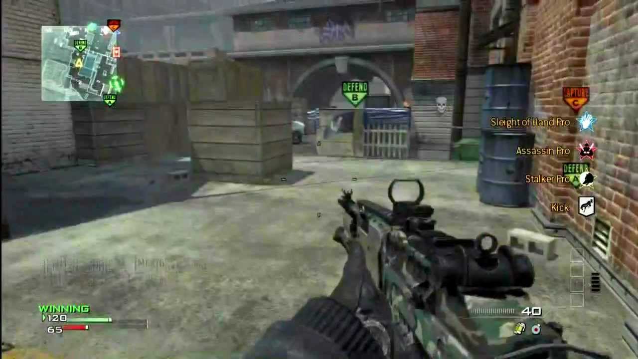 CoD MW3: MK14 Gameplay/Kill Confirmed Mode by supersmasher6 - 