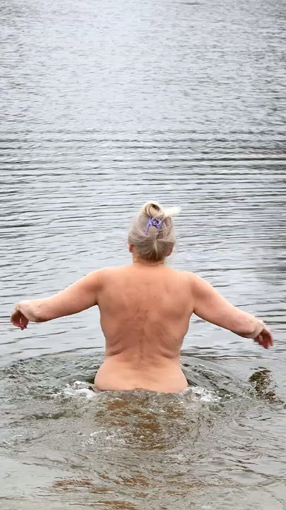 Epiphany 2025 Ice Bath Challenge COLD swimming #172 #shorts #bathing