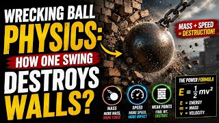 Wrecking Ball Physics: How One Swing Destroys Walls