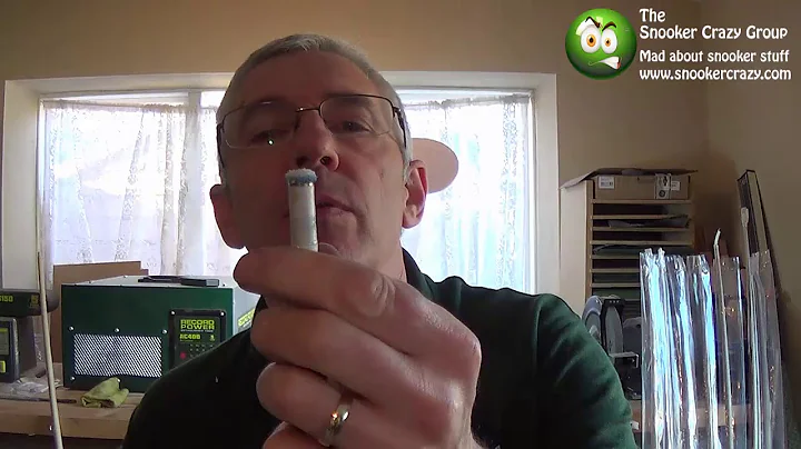 How to Fit and Shape a Mushroom Snooker Tip