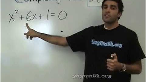 Algebra 2 – Completing the Square