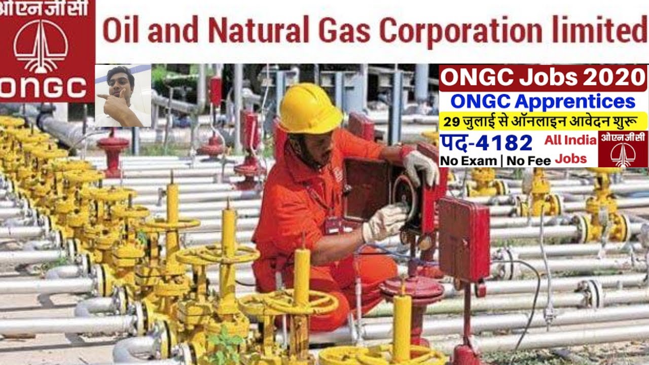 ONGC JOB NOTIFICATION OUT 2020
