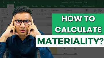How To Calculate Materiality? | Step-By-Step Calculation of Materiality in Audit