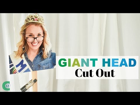 Make Your Own Giant Head Cut Out