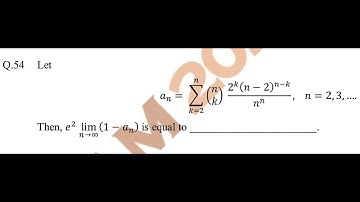 IIT JAM 2021 Solution | MS | Section C | Question 54