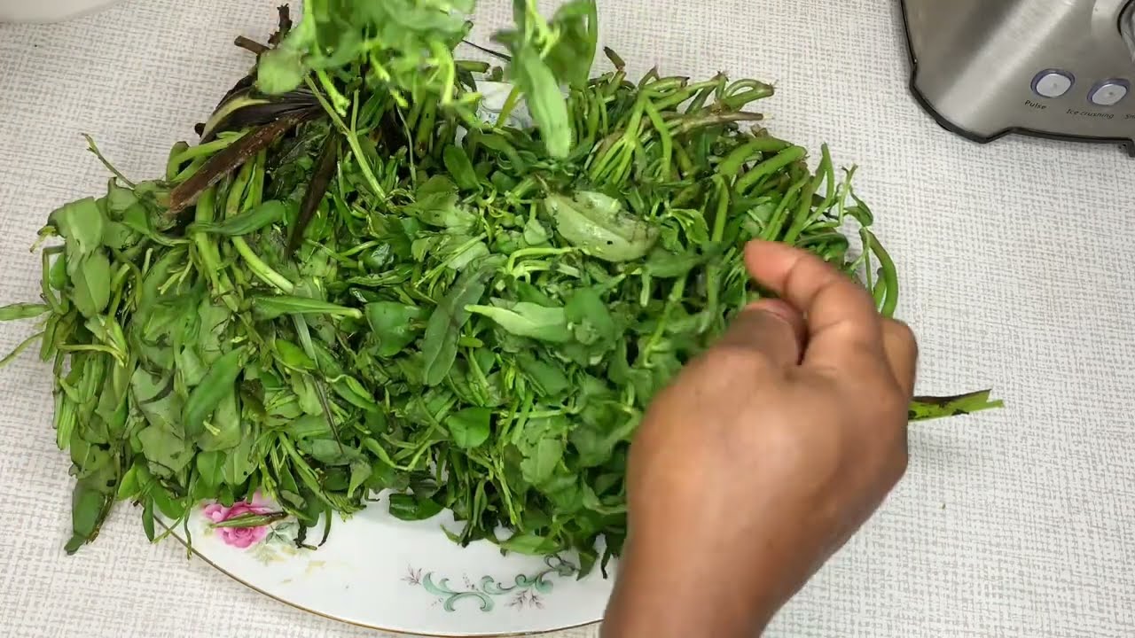 Découper facilement ses feuilles de waterleaf