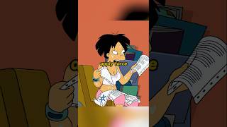 It's so hot she's sweating profusely #futurama #oppai #spanking #swaty #hot