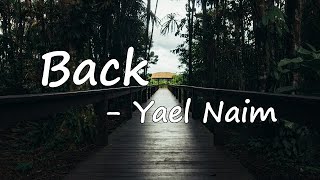 Yael Naim - Back Lyrics