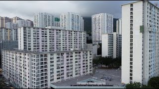 【4K】Walk at Wah Fu Estate | One of the most iconic public housing estate in Hong Kong