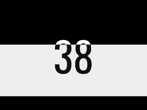 Countdown Timer 60 seconds | White-Black