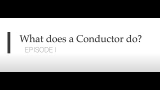 What Does a Conductor Do?   Maestro Fox Conducting Series #1
