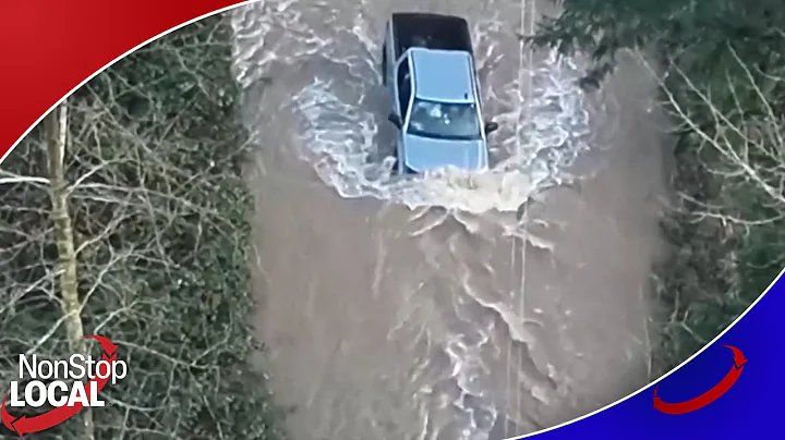 Oregon man dies after driving through floodwaters