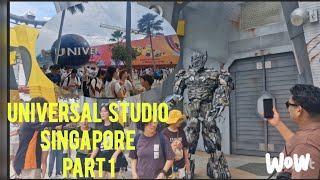 Universal Studio Singapore Tour