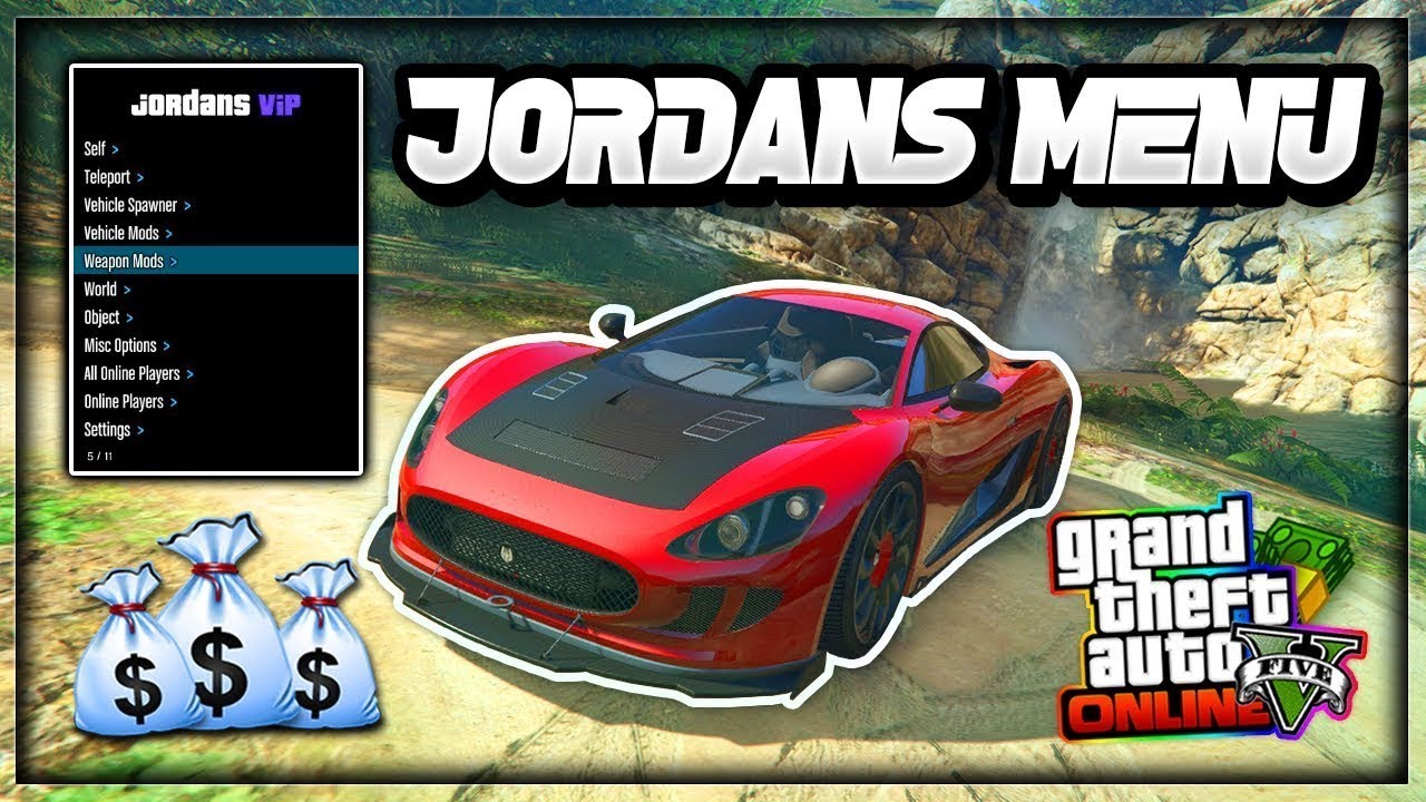 jordans mod menu gta 5