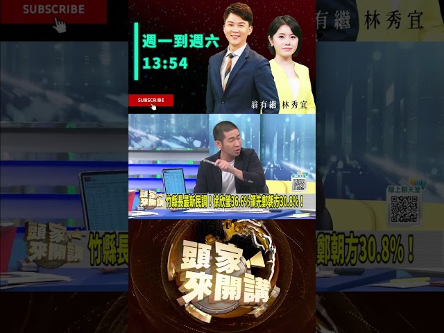 ▌鄭朝方民調可贏｜頭家來開講 ep190 精華