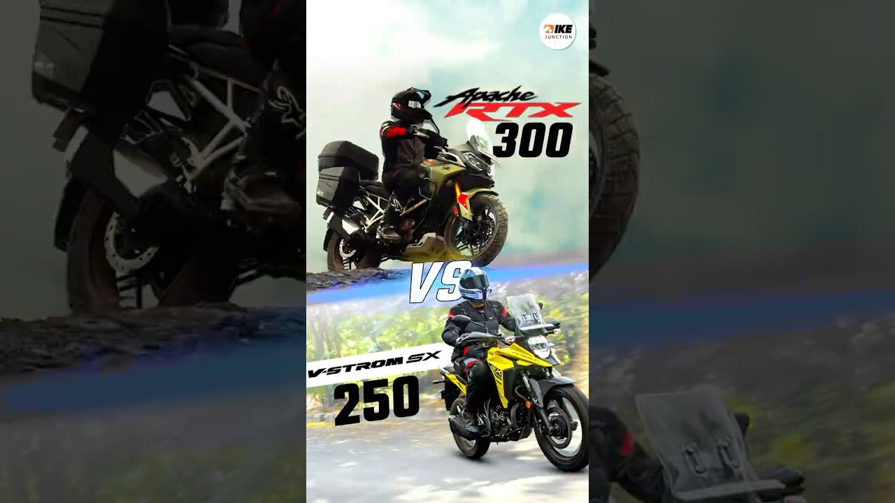 Apache RTX 300 vs V-Strom 250 | Best Adventure Bike Under 300cc?