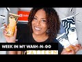 A WEEK IN MY WASH N GO USING ONLY PATTERN PRODUCTS| IS IT WORTH IT?!?!