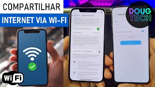 Como Compartilhar INTERNET do iPhone