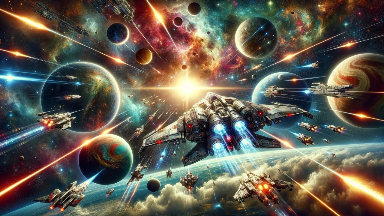 Nymerian fighter space shooter tackling threats in nymerian fighter