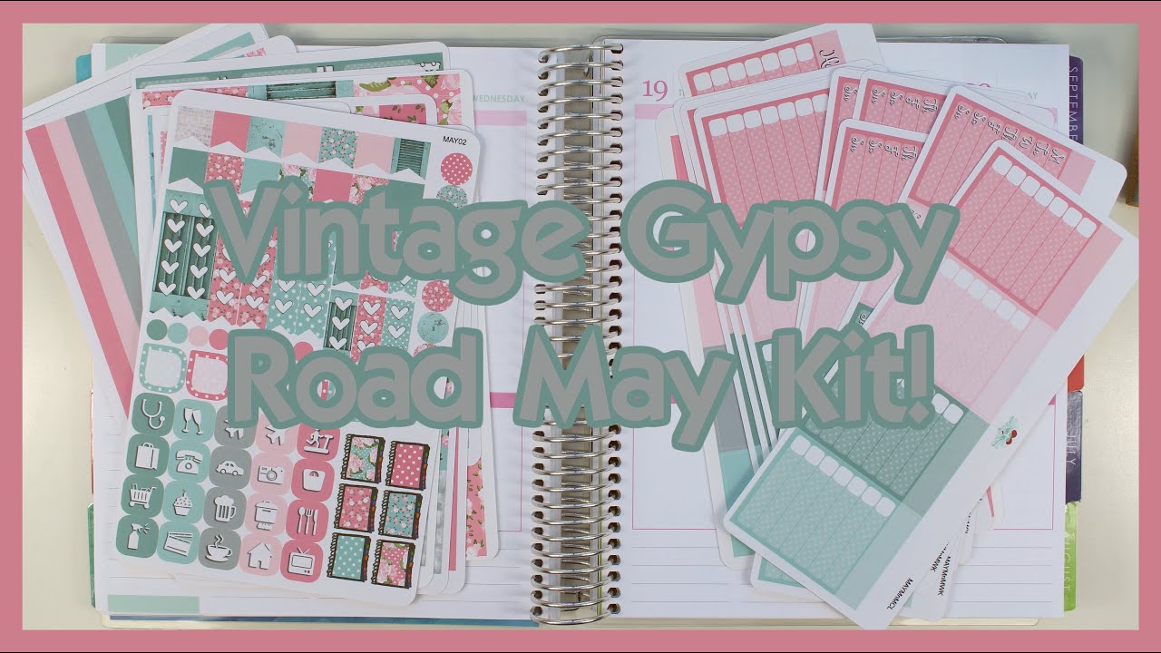 Vintage Gypsy Road May Kit Plan With Me!!